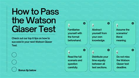 watson glaser test sample